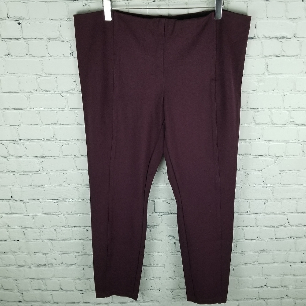 RACHEL ZOE | seam detail skinny ankle pants